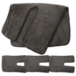 4 Pieces Professional Soft Dark Towels